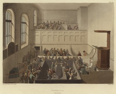 Newgate - Pugin and Rowlandson
