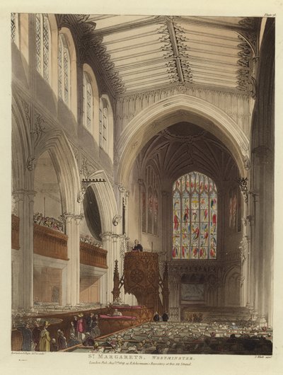 Sainte Marguerite - Pugin and Rowlandson