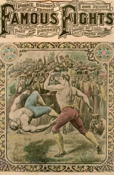 Le combat entre Tom Spring et Bill Neat, 1823 fin XIXe ou début XXe siècle - Pugnis