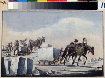 La découpe des glaces - Pyotr Alexandrovich Alexandrov