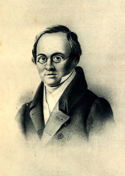 Portrait du poète Anton A. Delvig 1798-1831 - Pyotr Fyodorovich Borel