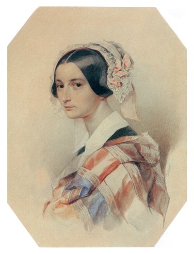 Alexandra Smirnoff née Rosset (Rossetti) - Pyotr Fyodorovich Sokolov