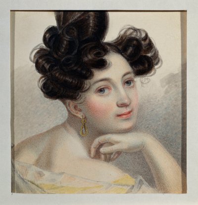 Portrait de la comtesse Glafira de Balmen - Pyotr Fyodorovich Sokolov