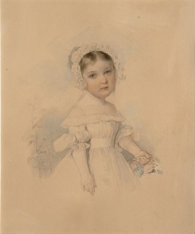 Portrait de la comtesse Alexandra Alexandrovna Golitsyna, milieu des années 1820 - Pyotr Fyodorovich Sokolov