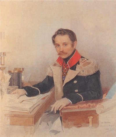 Portrait de Leonty Vasilievich Dubelt 1792-1862, Chef d