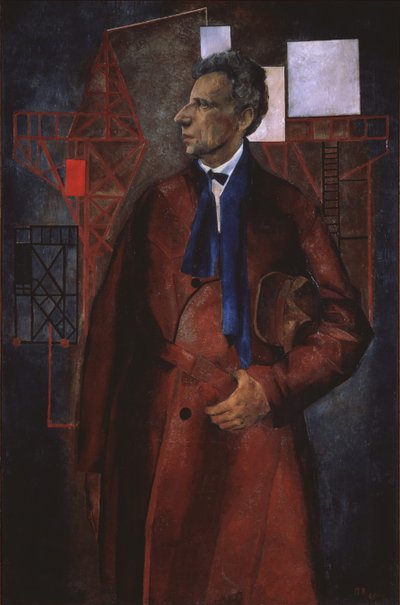 Portrait du metteur en scène Vsevolod Meyerhold 1874-1940, 1925 - Pyotr Vladimirovich Williams