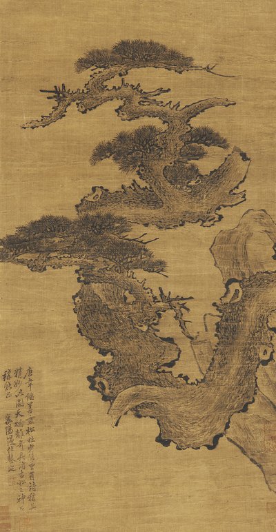 Pin ancien, XVIIe-XVIIIe siècle - Qing Dynasty Chinese School