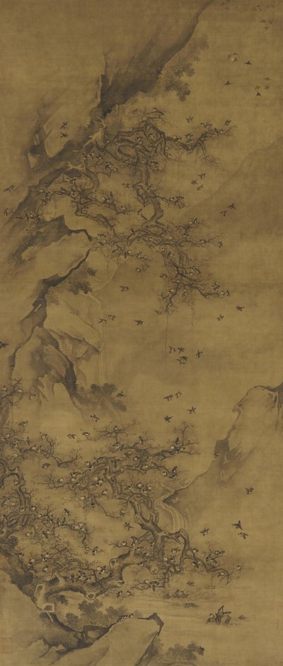 Oiseaux perchés près d