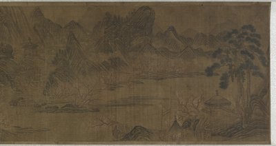 Le Printemps des fleurs de pêcher - Qing Dynasty Chinese School