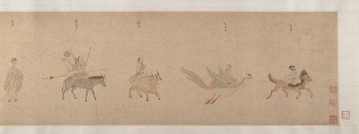 Divinités des Planètes et Constellations, 16ème siècle - Qiu Ying