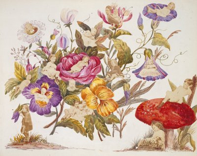Album de dessins peints par Alexandra, princesse de Galles, incorporant des photographies, 1866-1869 - Queen Alexandra