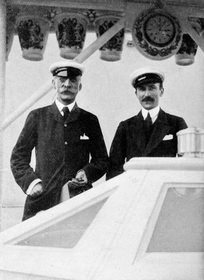 Comte Benckendorff et Lord Errington, 1908 - Queen Alexandra