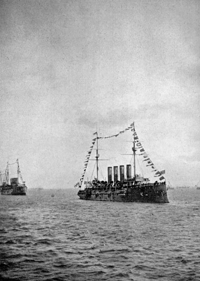 Revue navale au large de Portsmouth, 1907-1908 - Queen Alexandra