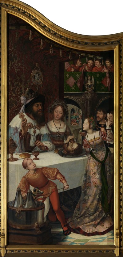 Retable de la Guilde des Menuisiers, panneau de gauche - Quentin Massys or Matsys