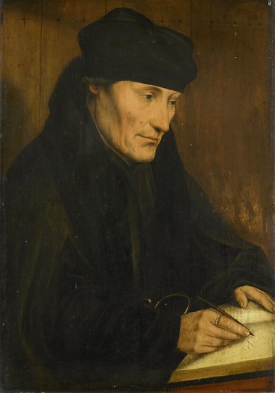 Portrait de Desiderius Erasmus - Quentin Massys or Matsys