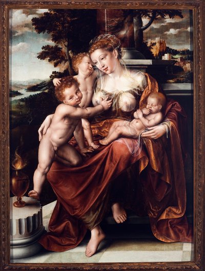 Allégorie de la charité - Quentin Massys or Metsys