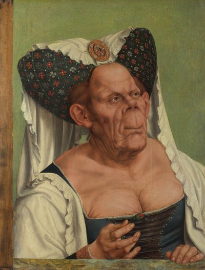 Une vieille femme La laide duchesse, vers 1513 - Quentin Massys or Metsys