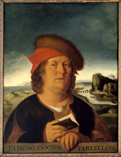 Portrait présumé du docteur Paracelse - Quentin Massys or Metsys