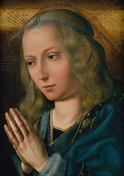 La Vierge en adoration, c.1491-1505 - Quentin Massys or Metsys