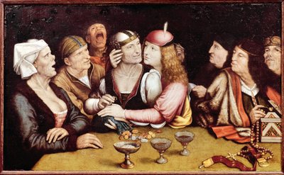 Le Contrat de mariage - Quentin Massys or Metsys