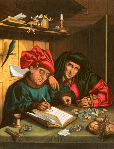 Les avares - Quentin Massys or Metsys
