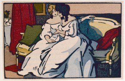 La duchesse de Langeais visitant la vicomtesse de Beauséant, illustration de 