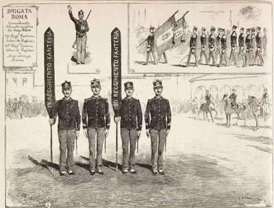 Inspection de la Brigade Roma de l