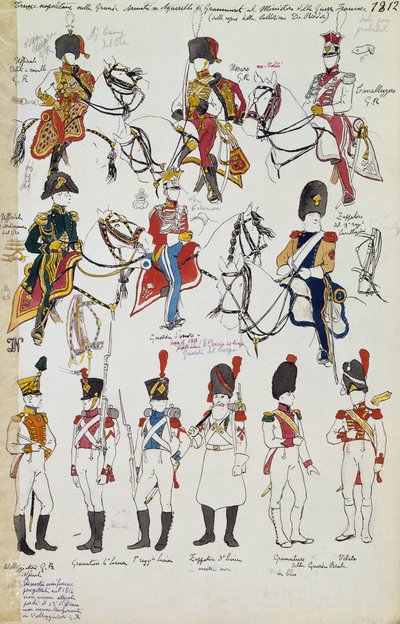 Troupes napoléoniennes de la Grande Armée - Quinto Cenni