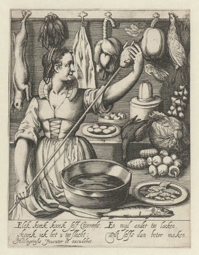 La cuisinière - Quirin Boel (possibly)