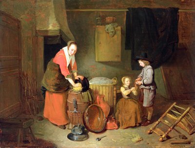 Intérieur de cuisine, XVIIe siècle - Quiringh Gerritsz. van Brekelenkam