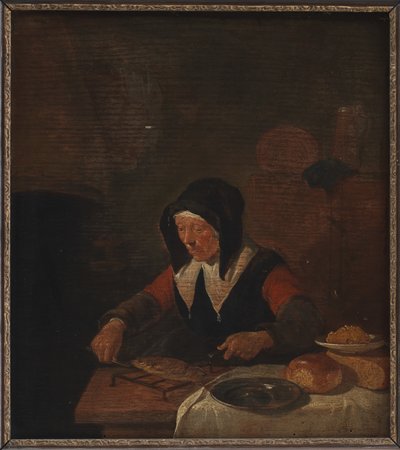 Vieille femme à son repas - Quiringh Gerritsz van Brekelenkam