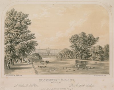 Buckingham Palace depuis St James