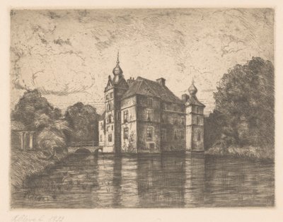 Château De Cannenburgh - R. Cleve (signed by artist)