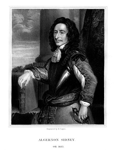 Algernon Sydney, homme politique anglais, 1824 - R. Cooper