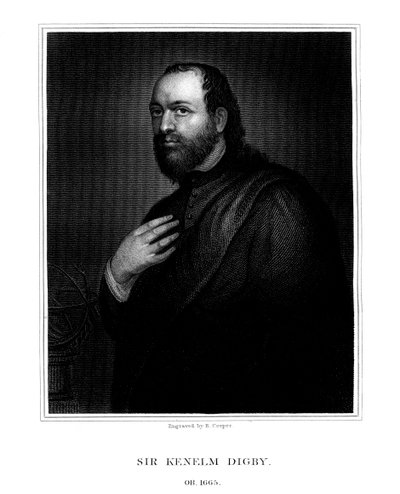Sir Kenelm Digby, scientifique et diplomate anglais, 1825 - R. Cooper