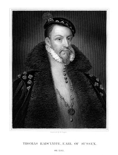 Thomas Radclyffe, 3ème comte de Sussex, Lord-Lieutenant d