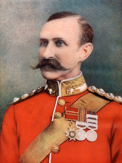 Major-Général Sir William Penn Symons, soldat britannique, vers 1899-1902 - R Stanley