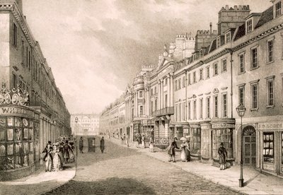 Milsom Street, vers 1883 - R. Woodroffe
