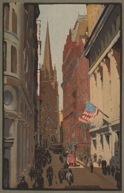 Trinity Church et Wall Street - Rachael Robinson Elmer