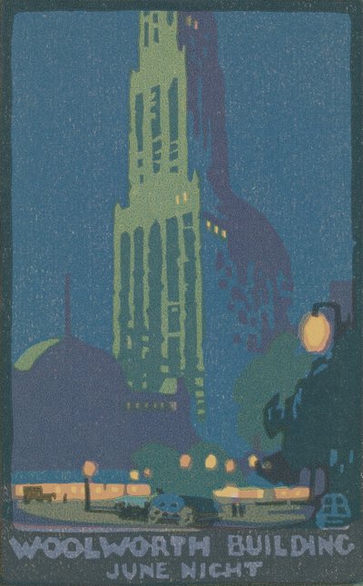 Woolworth Building Nuit de Juin - Rachael Robinson Elmer