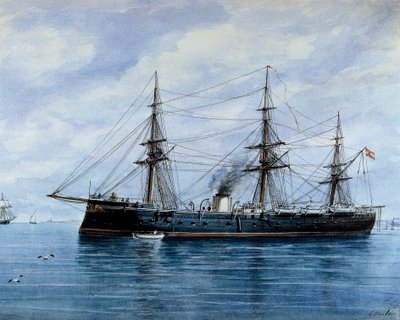 La frégate Numancia - Rafael Monleon y Torres