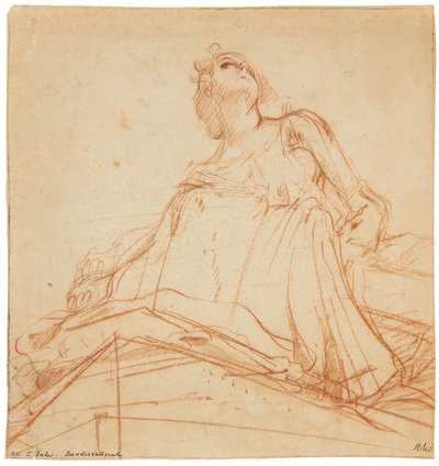 Étude de conception pour la peinture au plafond du Reichstag - Raffael Schuster Woldan
