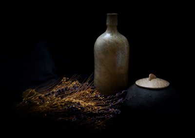 Nature morte botanique sereine - Raffaele Corte