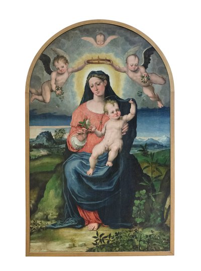 Madonna avec enfant, avant 1543 - Raffaellino di Michelangelo (16th century)