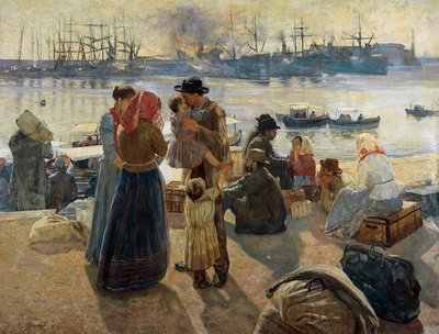 Émigrants - Raffaello Gambogi