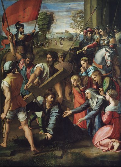 Le Christ portant la croix - Raffaello Sanzio Raphael