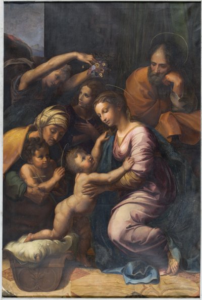 Sainte Famille de François Ier - Raffaello Sanzio Raphael