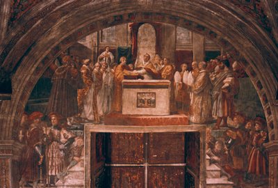 Justification de Léon III, 1514 - Raffaello Sanzio Raphael