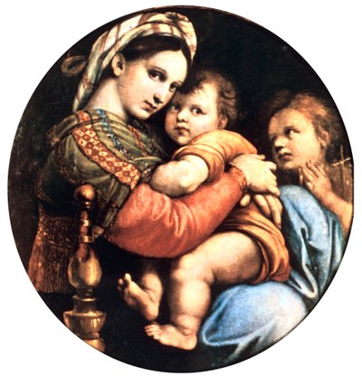Madonna della Seggiola, 1514 - Raffaello Sanzio Raphael