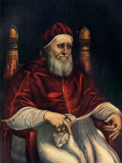 Pape Jules II, vers 1512, vers 1912 - Raffaello Sanzio Raphael